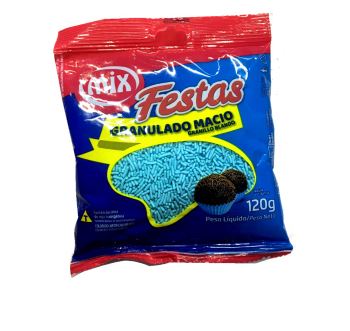 Granulado Macio 120g Mix Azul Claro Unidade